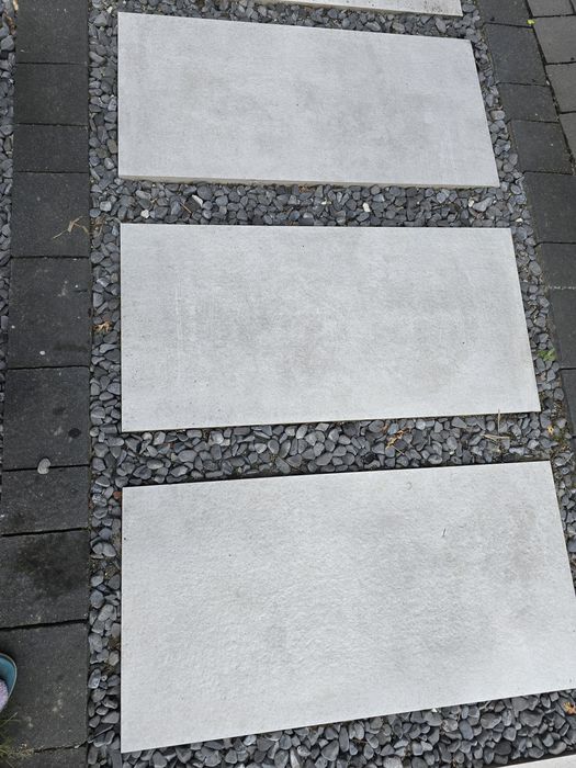 Płytki gresowe 2.0 40x80x2 białe 2cm  Płytki chodnikowe