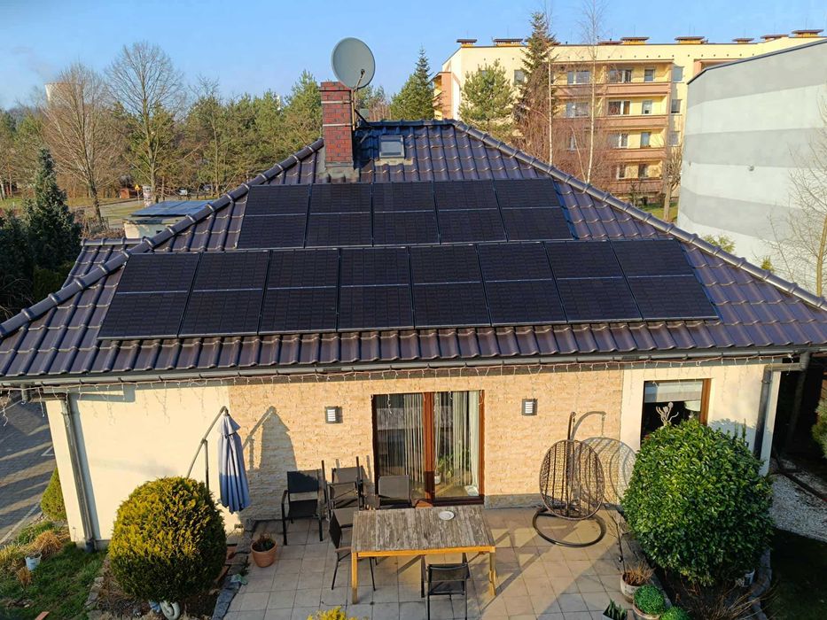 fotowoltaika 9,2kW na gruncie