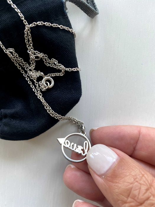 Fio e pendente de prata da TOUS
