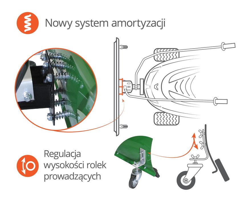 Pług śnieżny do śniegu Traktorek Kosiarka John deere x105r-350r