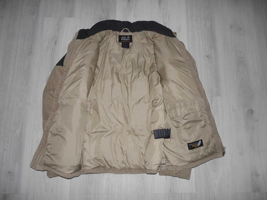 Jack Wolfskin Puffer Corduroy Jacket Kurtka Puchowa L