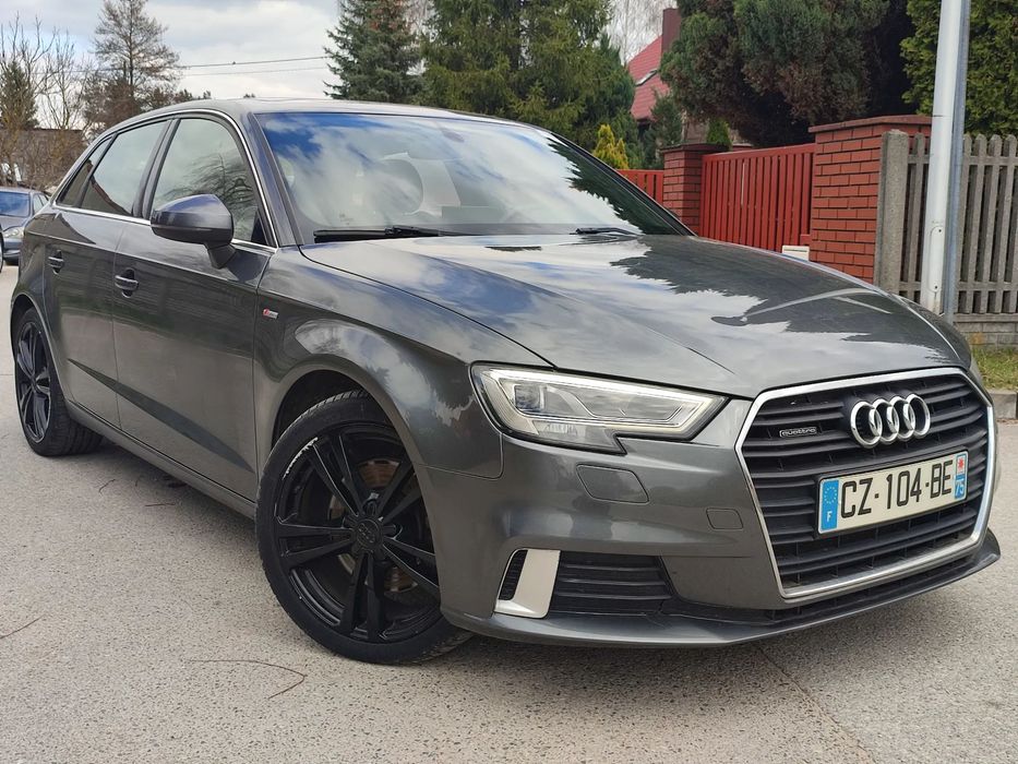 Audi A3 Sportback LIFT S-LINE  2,0TDI 184KM 4X4 Automat Półskóry Navi