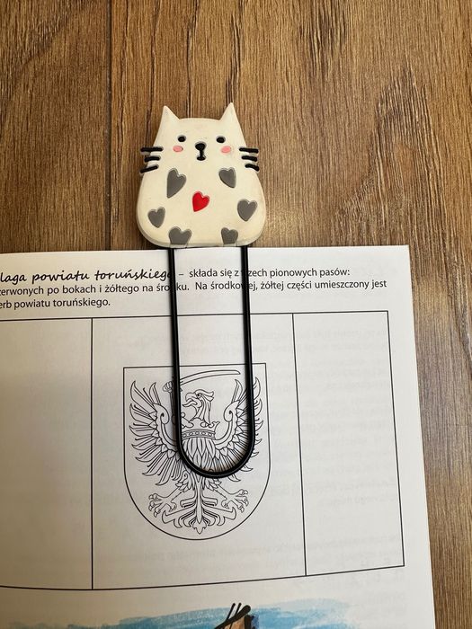 Zakładka do książki. Na pomoc kotom bezdomnym.