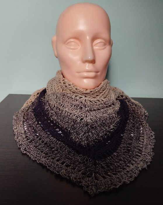 Chusta bawełniana, handmade