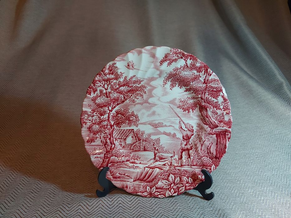 Prato Antigo Inglês Myott "The Hunter" – Made in England