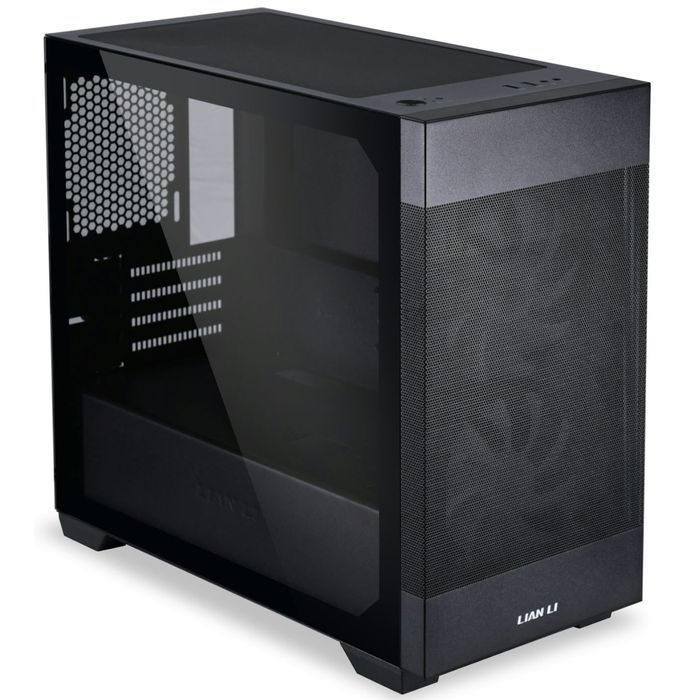 Caixa Micro-ATX Lian Li Lancool 205M Mesh Preta Vidro Temperado