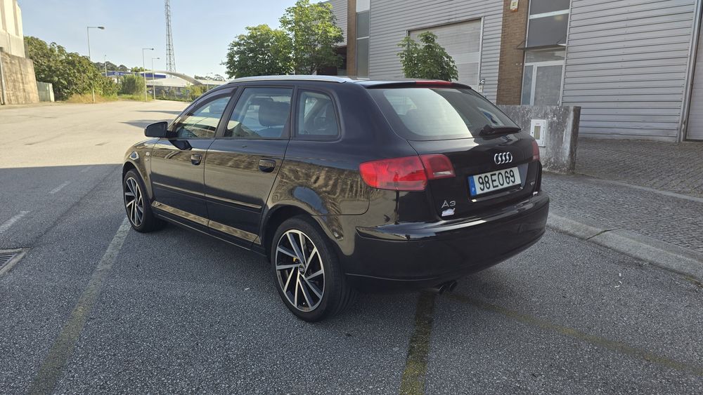 Audi A3 Sportback 1.4 TFSI 2007 – Nacional – Muito Bom Estado
