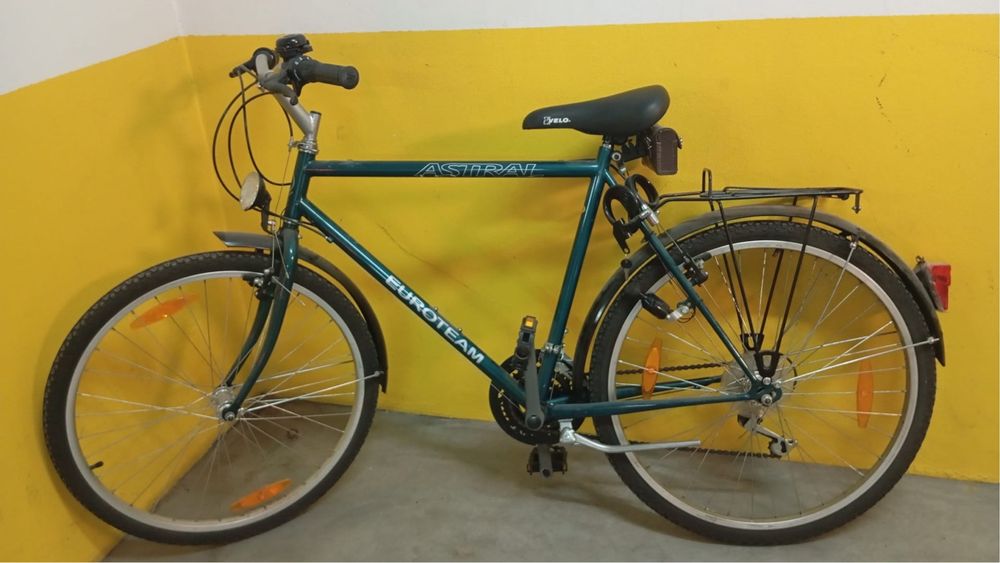 Euroteam Astral - Bicicleta Urbana Aro 26 Como Nova