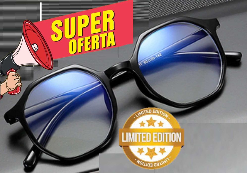 Okulary korekcyjne – minusy. Nowe, eleganckie.  Anti Blue Light