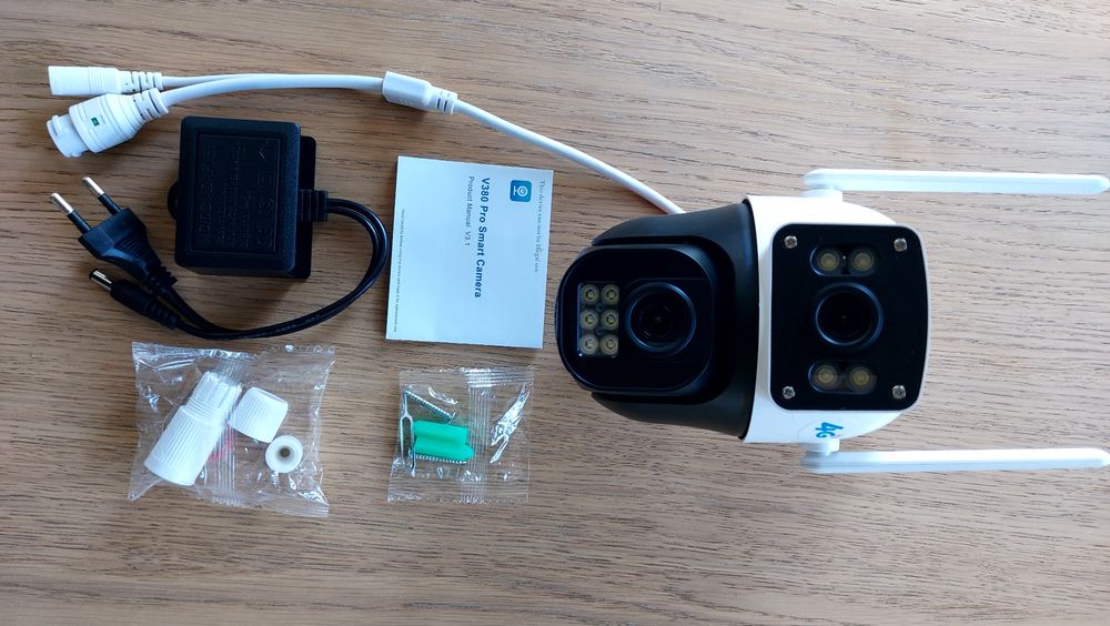 Kamera 8MP 4G LTE(karta sim), Lan(RJ45),10x zoom