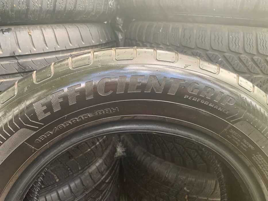 Резина 4 шт.б/у Goodyear Efficient grip 185/65 R15 5.8 mm 2022 р.