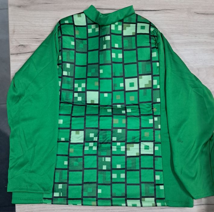 Strój karnawałowy 140 - 150 146 Minecraft Creeper
