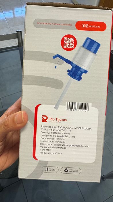 Bomba d’água para garrafão