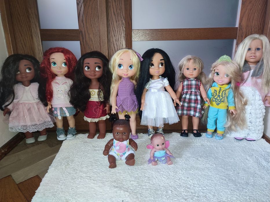 Ляльки куклы Дісней Аніматор,, Disney Animators,Llorens, Paola Reina