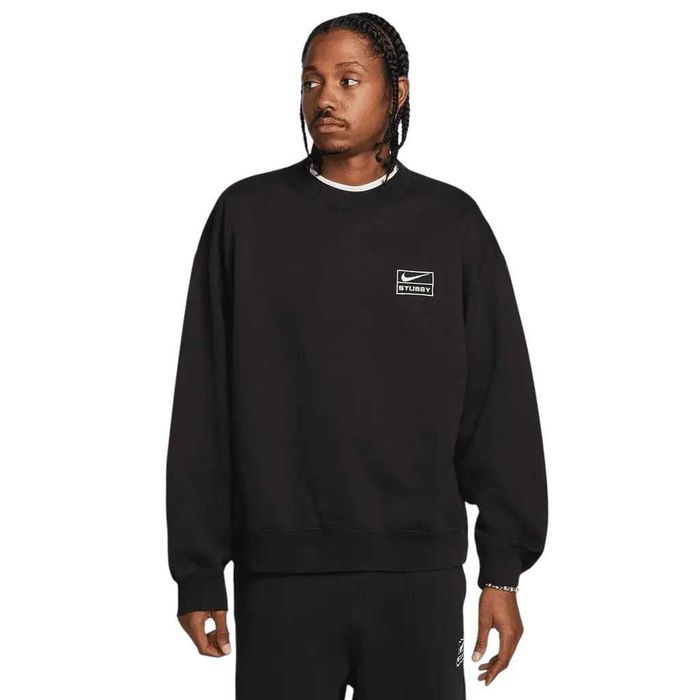 Світшот NIKE X STUSSY Wash Crew Sweat Grey \ Black