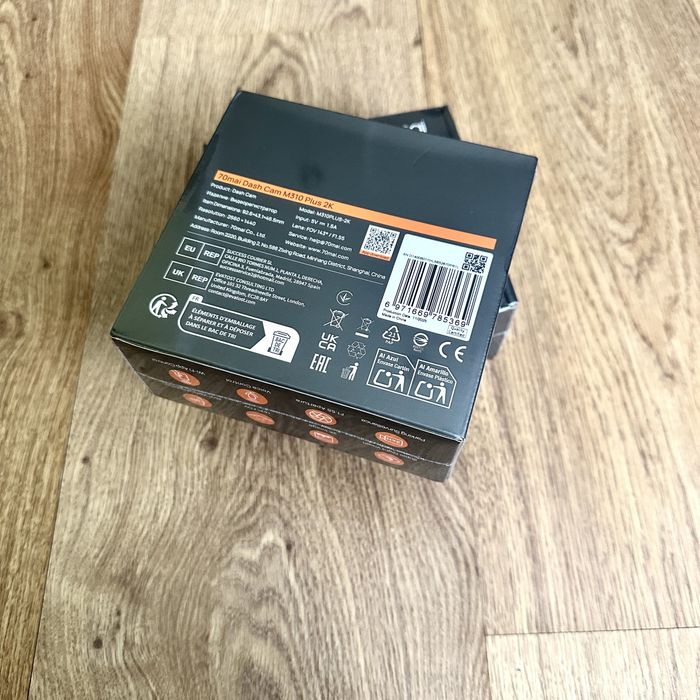 Відеореєстратор 70mai Dash Cam M310 Plus-2K Black Новий / Запакований