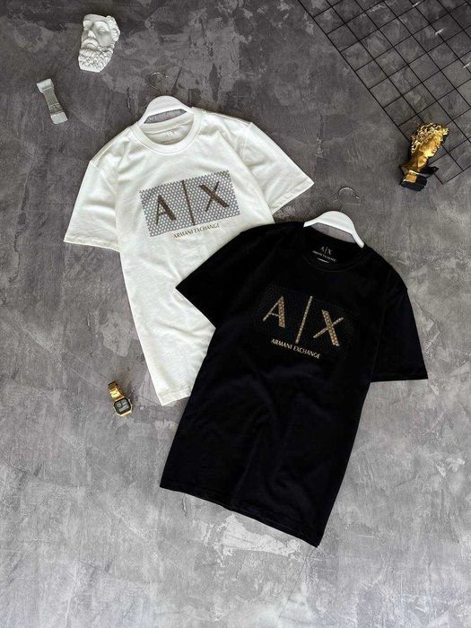 Футболка Armani Exchange Premium з qr-code і біркою i57/7997