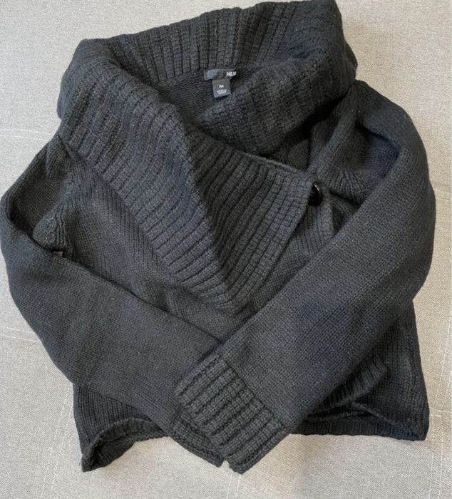 H&M кофта,светр,болеро,кардиган теплый вязаный,свитер,