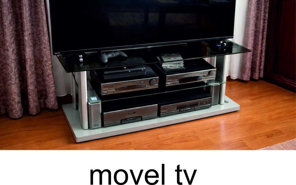 Mesa de Jantar + Garrafeira + Móvel TV