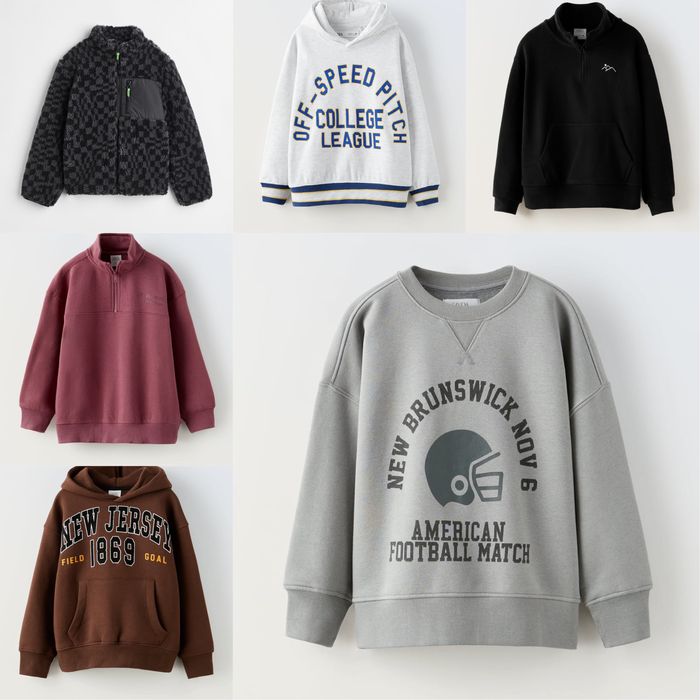 Худі,світшоти на хлопчика zara ріст від 116 до 164