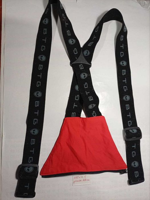 До зимових теплих або лижних штанів еластичні підтяжки