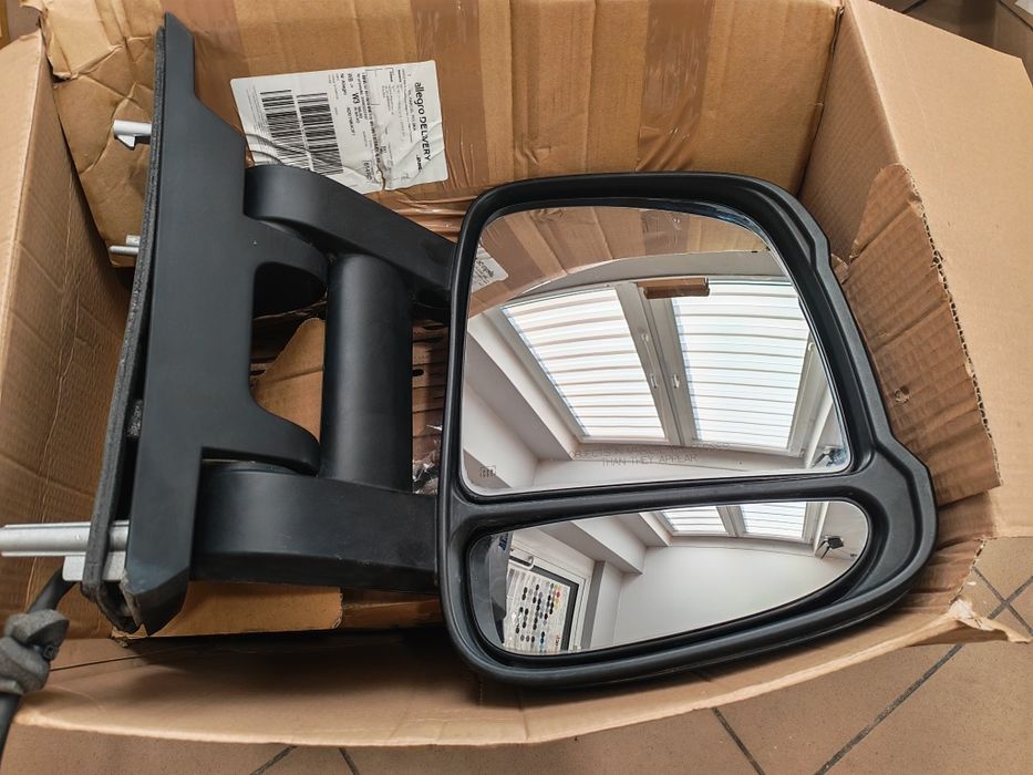 Lusterko ducato boxer zewnetrzne szerokie długie