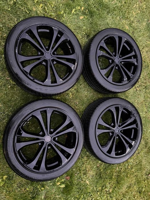 Alufelgi i opony 20" cali jak nowe 245/45/R20, dystanse 114,3* komplet