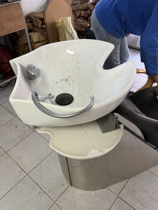 Cadeira de lavagem de cabelo mecanica com massagem