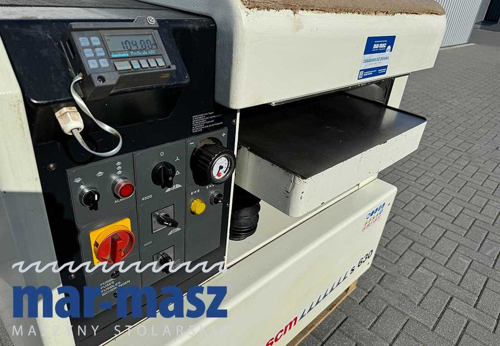 Grubościówka strugarka jednostronna SCM S630 grubiarka