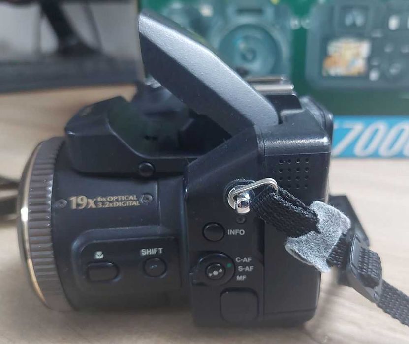 Aparat Fuji FinePix s7000 uszkodzony