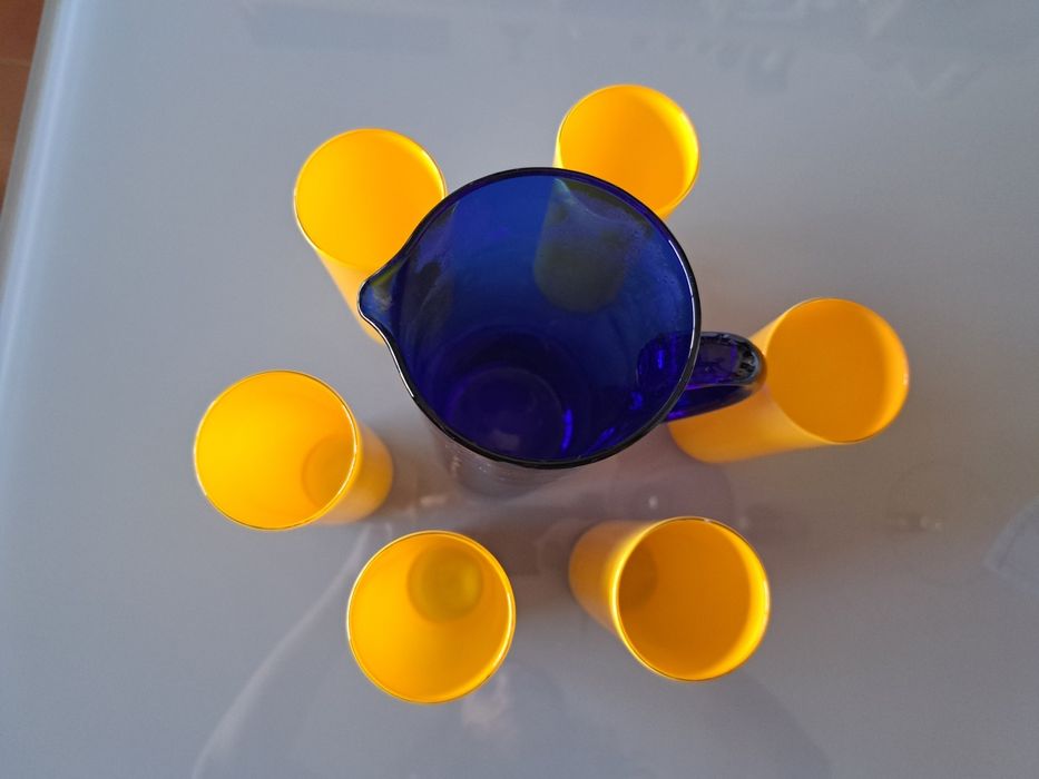 Conjunto de Jarro e copos