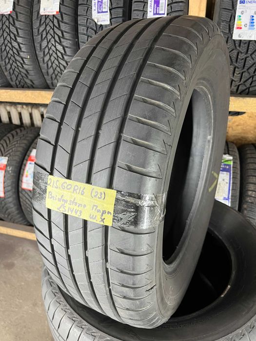 LS1443 Літні шини 215/60r16 Bridgestone Turanza T005 пара резина р16