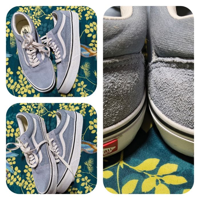 Buty/trampki Vans kolor dusty blue roz. 41