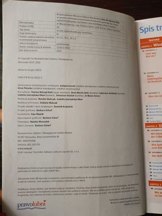Effekt Neu 2 - podręcznik dla liceum i technikum / Anna Kryczyńska-Pham