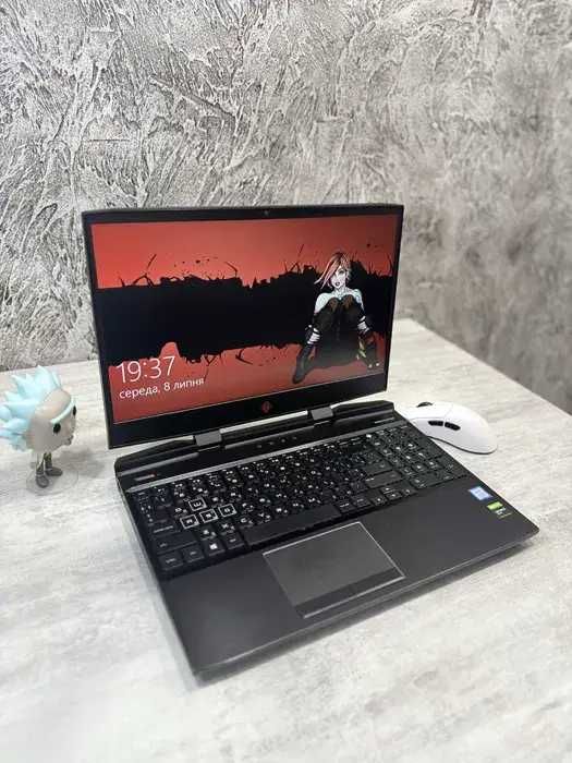 Ігровий Ноутбук HP OMEN / NVIDIA GTX 1650 / intel i5-9300H / DDR4 16GB / SSD m.2 NVMe 512
