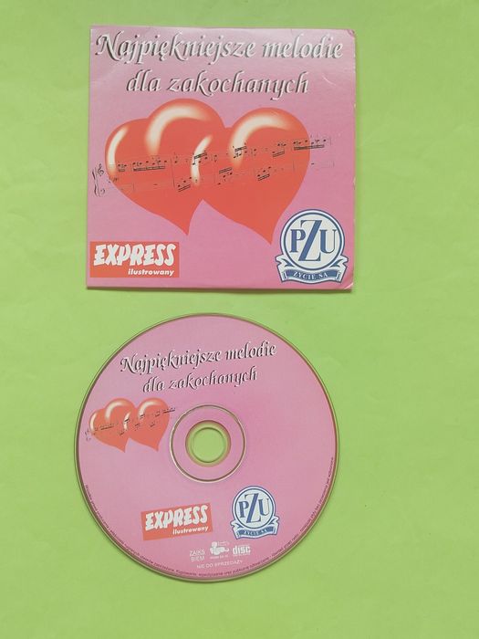 Płyta CD najpiękniejsze melodie dla zakochanych 2000rok