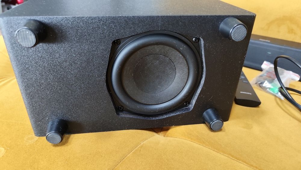 Philips TAB5305/12 Zestaw Soundbar 2.1 Bluetooth Subwoofer Komplet Stan BDB