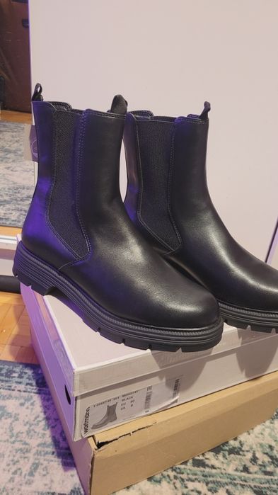 Botki Tamaris czarne