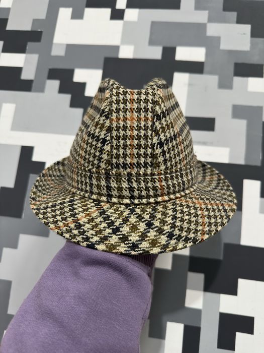 Kapelusz Christy's London Line Durham Wełna Tweed Vintage