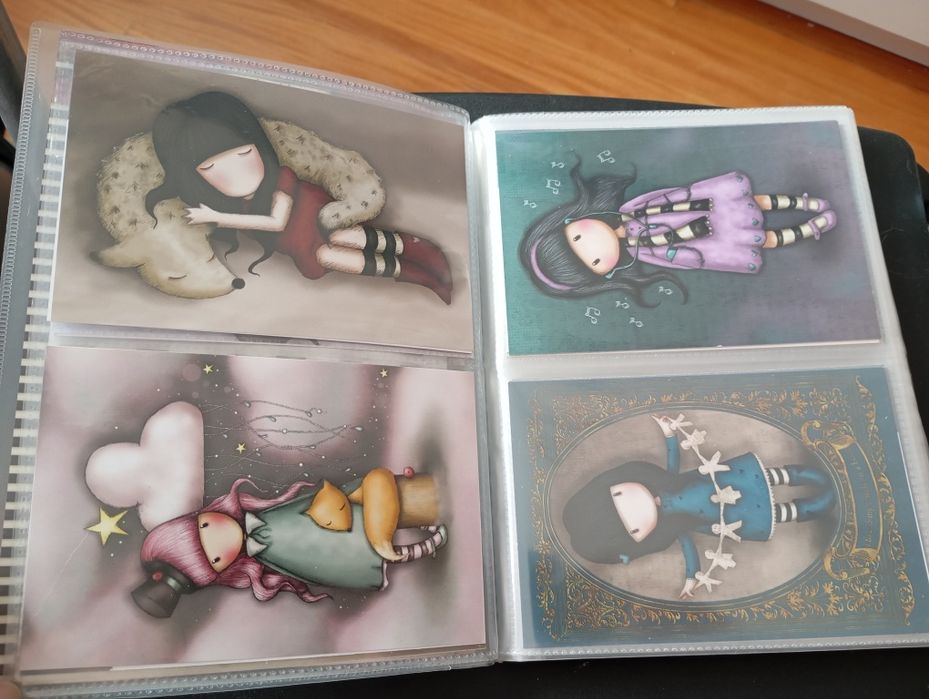 Pasta arquivadora para postais Santoro London