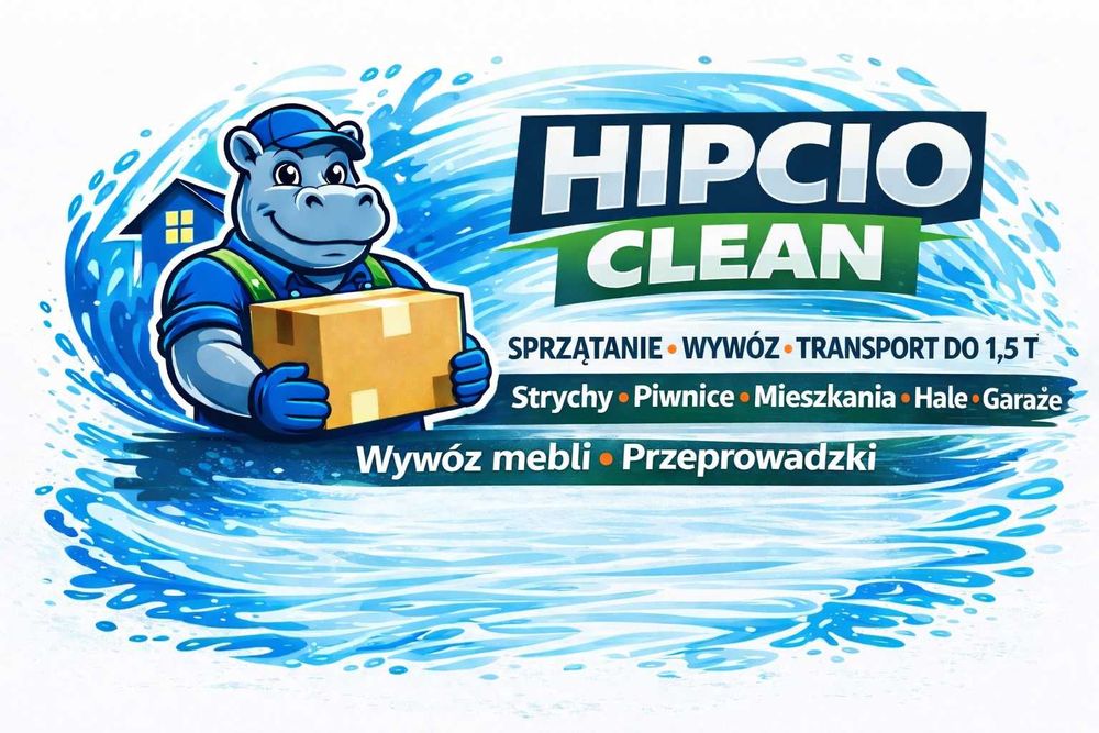 Sprzątanie • Wywóz • Transport do 1,5T