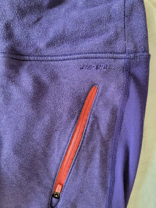 Nike dri fit fioletowa rozpinana bluza damska S