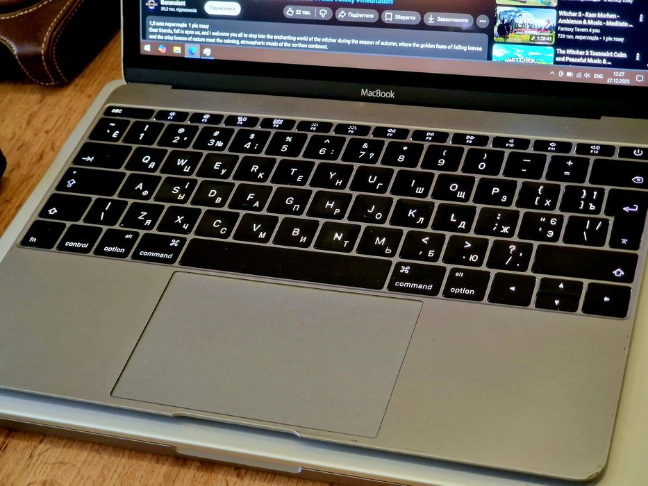 Ноутбук MacBook 12" 2015 (A1534), 8/256 ГБ