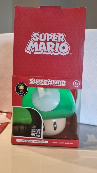 Cogumelo da vida luminoso Nintendo