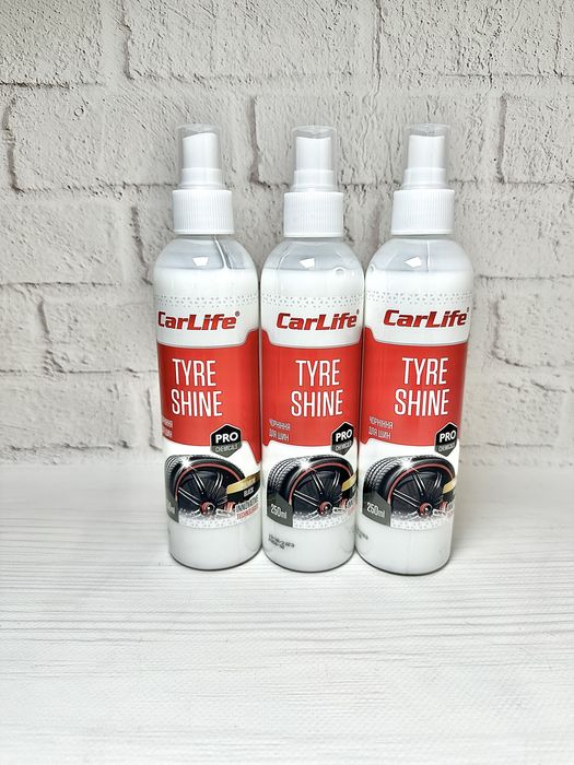 Силикон чернитель для шин резины Carlife