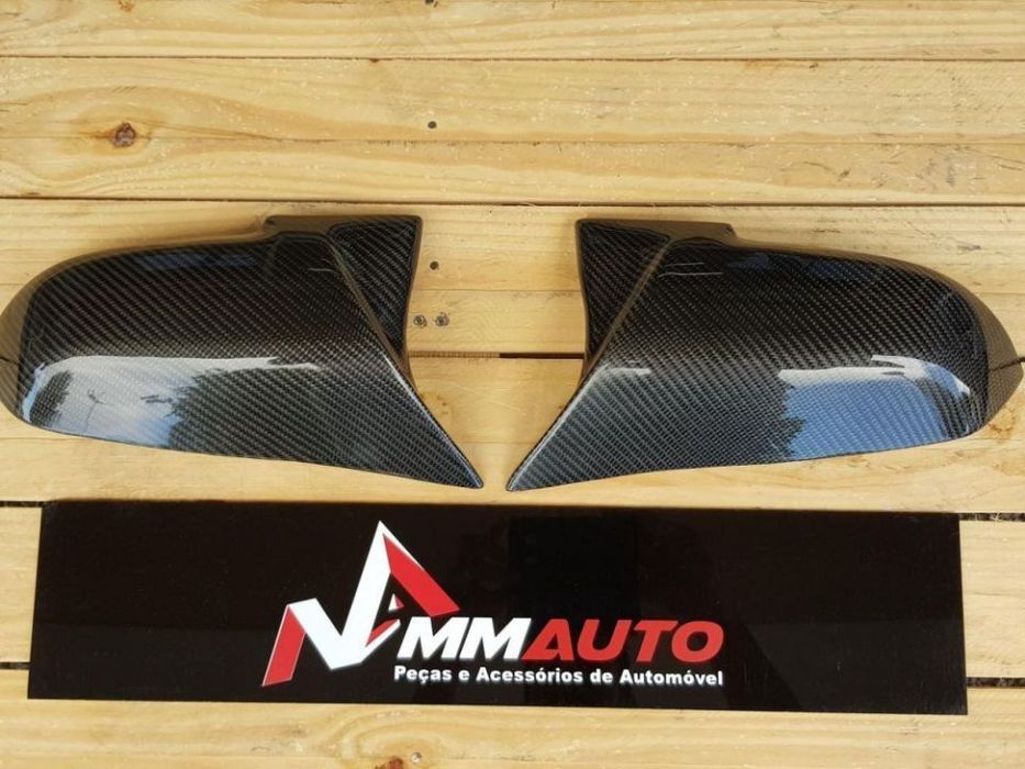 Capas de Espelho Carbono BMW F20 / F32 / F30 / F33 / F36 / E84 Look M4