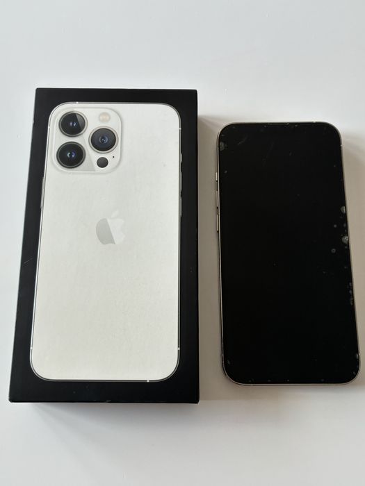 iPhone 13 Pro 256 78% salon PL ispot idealny silver stan