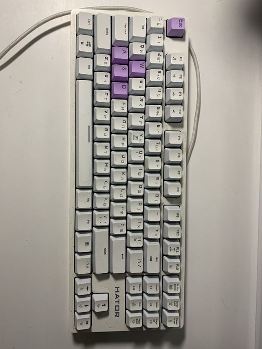 Hator Rockfall EVO TKL — оптика Kailh Red/Black