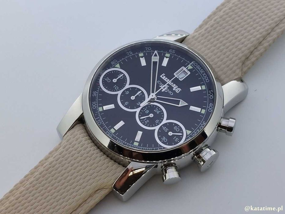 Zegarek męski Eberhard & Co.Chronograph ref. 31041 automatyczny data 40mm zegarek męski