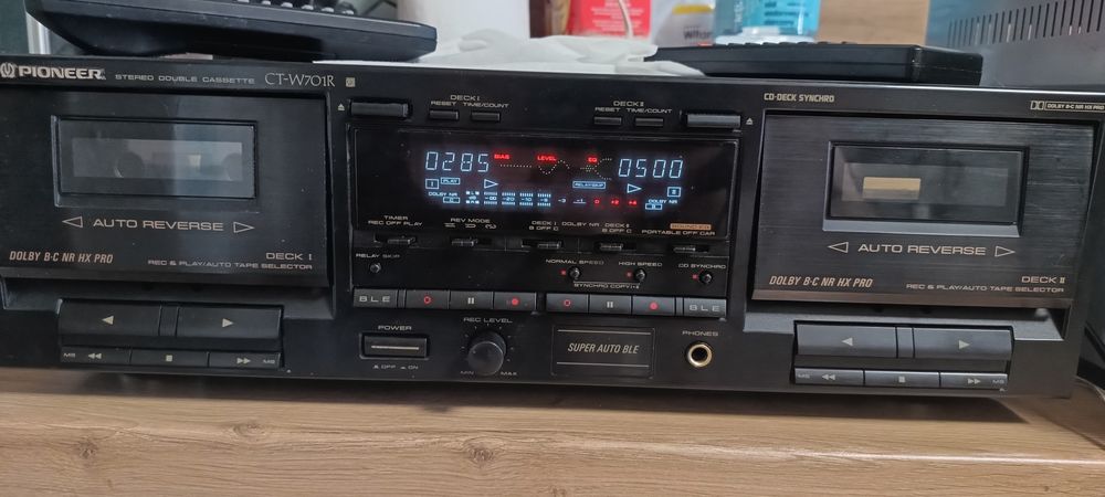 Pioneer CT-W701R magnetofon dwukasetowy